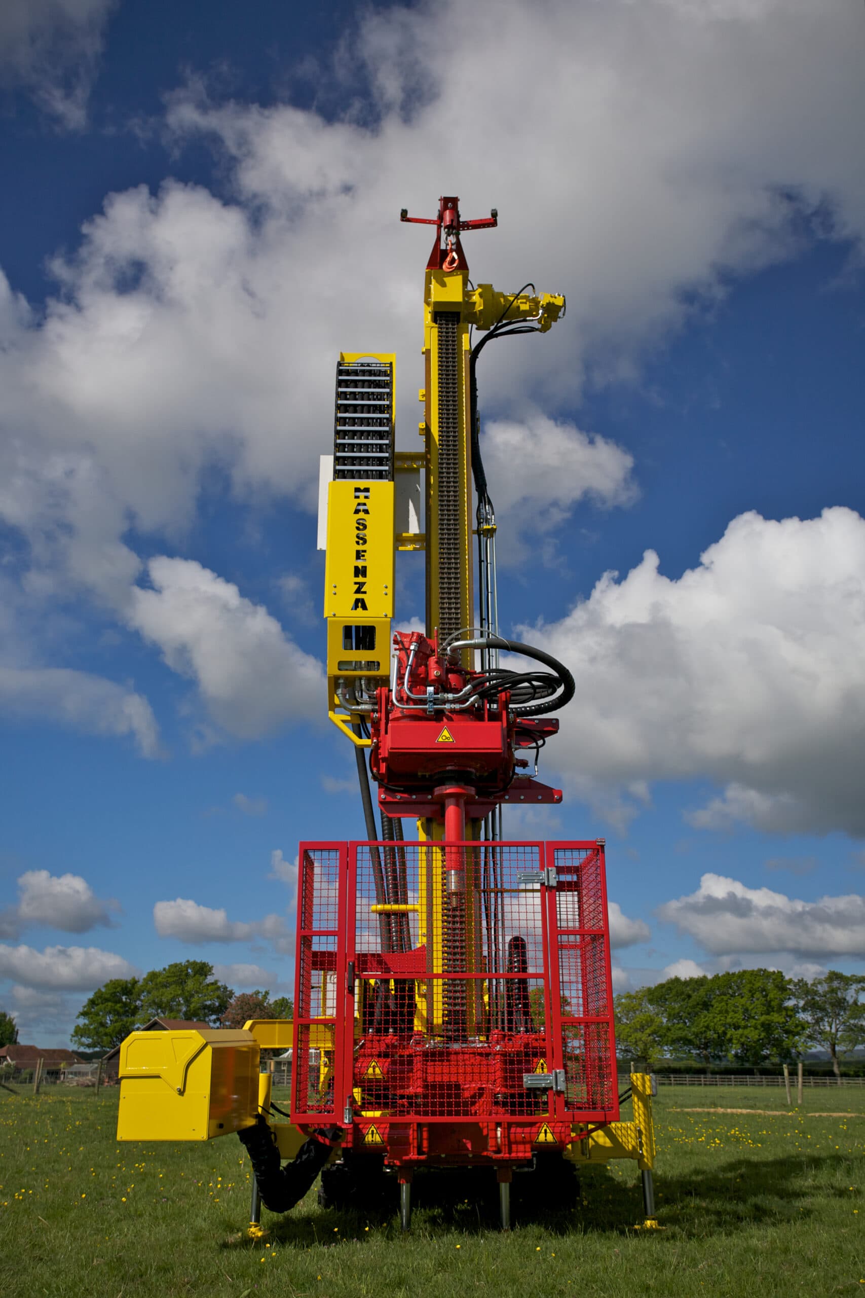 Nicholls Water Massenza drilling rig
