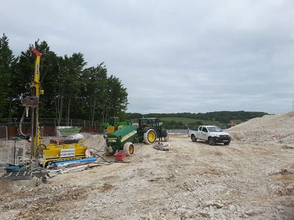 25 Deep Bore Soakaways at Sussex University